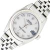 Image 1 : Rolex Ladies Midsize Stainless Steel Mother Of Pearl Arabic Datejust Wristwatch