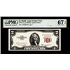 Image 1 : 1953B $2 Legal Tender Note Fr.1511 PMG Superb Gem Uncirculated 67EPQ