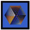 Image 1 : Victor Vasarely "Tupa - 3 La Serie Structures Universelles L'Hexagone" Mixed Media