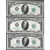 Image 1 : Lot of (3) 1950 $10 Federal Reserve Notes Chicago