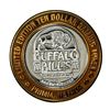 Image 2 : .999 Silver Buffalo Bills Resort & Casino Primm, NV $10 Limited Edition Gaming Token