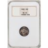 Image 1 : 1902 Barber Dime Coin NGC MS64 Amazing Toning Old Holder