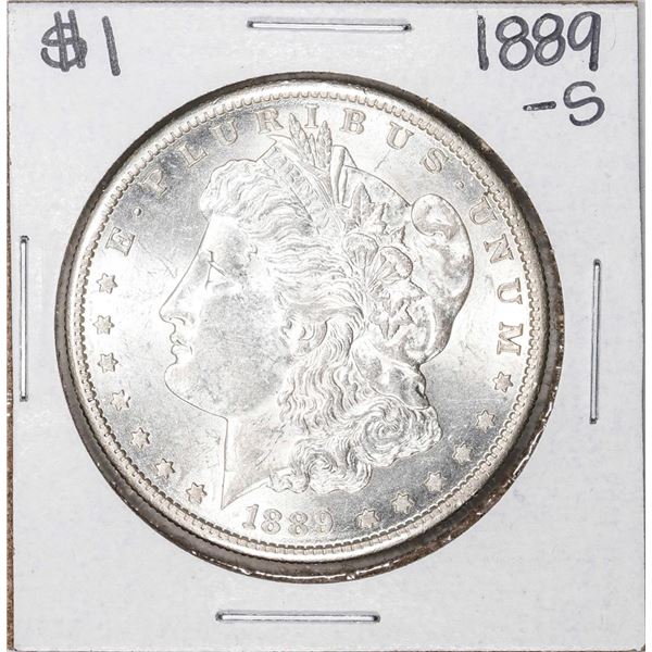 1889-S $1 Morgan Silver Dollar Coin