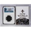 Image 1 : 1711-D French Colonies 30 Denar New World Hoard NGC Genuine with Story Box