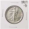 Image 1 : 1917-D Walking Liberty Half Dollar Coin