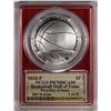 Image 2 : 2020-P $1 Basketball HOF Silver Dollar Coin PCGS PR70DCAM Bill Walton Signature FDOI