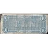 Image 2 : 1864 $10 Confederate States of America Note