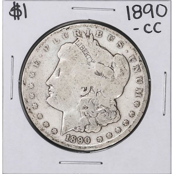 1890-CC $1 Morgan Silver Dollar Coin