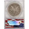 Image 2 : 1890-CC $1 Morgan Silver Dollar Coin ANACS Certified Genuine