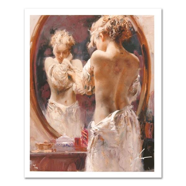 Pino (1939-2010) "Contemplation" Limited Edition Giclee On Canvas