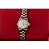 Image 9 : Rolex Ladies Stainless Steel Factory Silver Index Datejust Wristwatch With Rolex Box