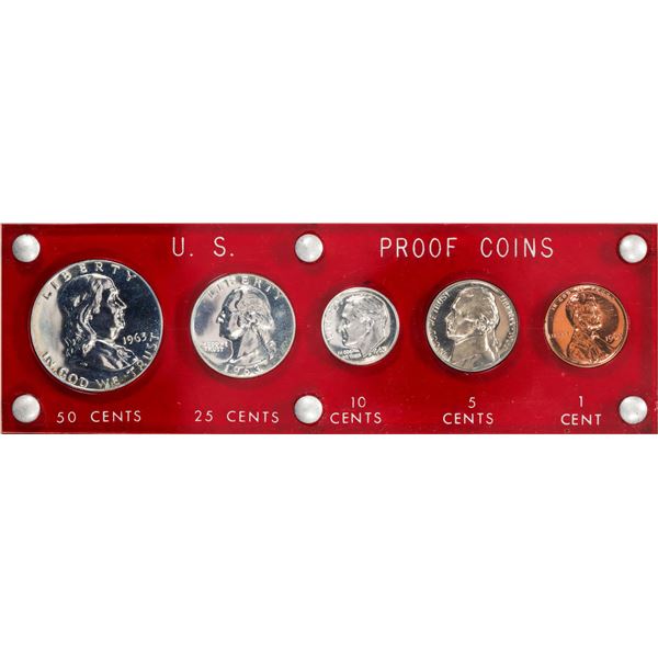 1963 (5) Coin Proof Set