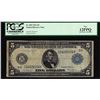 Image 1 : 1914 $5 Federal Reserve Note Philadelphia Fr.853 PCGS Fine 12PPQ