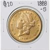 1888-S $20 Liberty Head Double Eagle Gold Coin