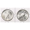 Image 2 : Lot of (2) 1926-D $1 Peace Silver Dollar Coins