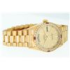 Image 9 : Rolex Mens 18K Yellow Gold Ruby and Diamond Day Date President Wristwatch