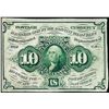 Image 1 : July 17, 1862 First Issue Ten Cents Fractional Currency Note