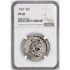 Image 1 : 1963 Proof Franklin Half Dollar Coin NGC PF68