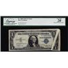 Image 1 : 1935A $1 Silver Certificate Note Fr.1608 Gutter Fold Error Legacy Very Fine 20