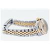 Image 3 : Rolex Ladies Two Tone Champagne Sapphire and Diamond Datejust Wristwatch