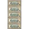 Image 2 : Lot of (5) 2004-2013 $10 Federal Reserve Notes Fancy Serial Numbers