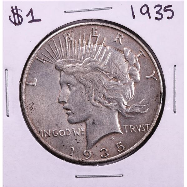 1935 $1 Peace Silver Dollar Coin