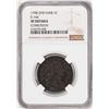 Image 1 : 1798 2nd Hair S-166 Draped Bust Large Cent Coin NGC XF Details