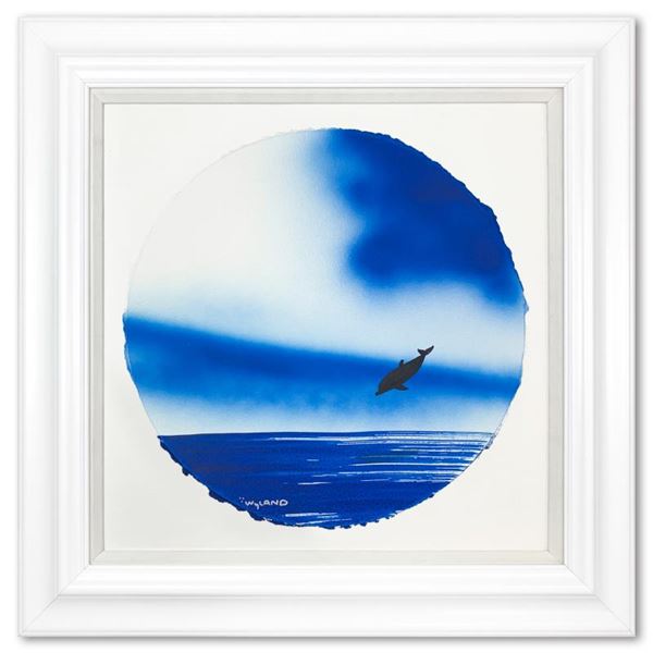 Wyland "Dolphins" Original Watercolor on Paper