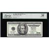 Image 1 : 2001 $20 Federal Reserve Note Partial Overprint Error Fr. 2088-F Legacy Very Fine 30