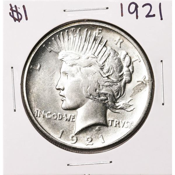 1921 $1 Peace Silver Dollar Coin