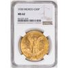 Image 1 : 1930 Mexico 50 Pesos Gold Coin NGC MS62