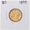 Image 1 : 1895 $5 Liberty Head Half Eagle Gold Coin