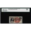 Image 1 : 1863 Fourth Issue 15 Cents Fractional Currency Note Fr.1267 Legacy About New 50