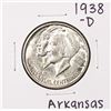Image 1 : 1938-D Arkansas Centennial Commemorative Half Dollar Coin