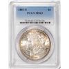 Image 1 : 1881-S $1 Morgan Silver Dollar Coin PCGS MS63
