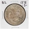 Image 1 : 1878-S $1 Morgan Silver Dollar Coin