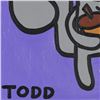 Image 3 : Todd Goldman "Oops" Original Acrylic on Canvas
