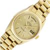 Image 2 : Rolex Mens 18K Yellow Gold Tapestry Index Diamond President Wristwatch