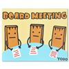 Image 1 : Todd Goldman "Board Meeting" Original Acrylic on Canvas