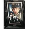 Image 1 : CUSTOM FRAMED TREVOR LINDEN SIGNED PORTRAIT 24 X 30