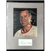 Image 1 : 16 X 20 MATTE GORDIE HOWE SIGNED DISPLAY WITH COA