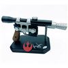 Image 1 : HARRISON FORD SIGNED STAR WARS LIGHT SABER WITH DISPLAY STAND (FROZEN POND COA)