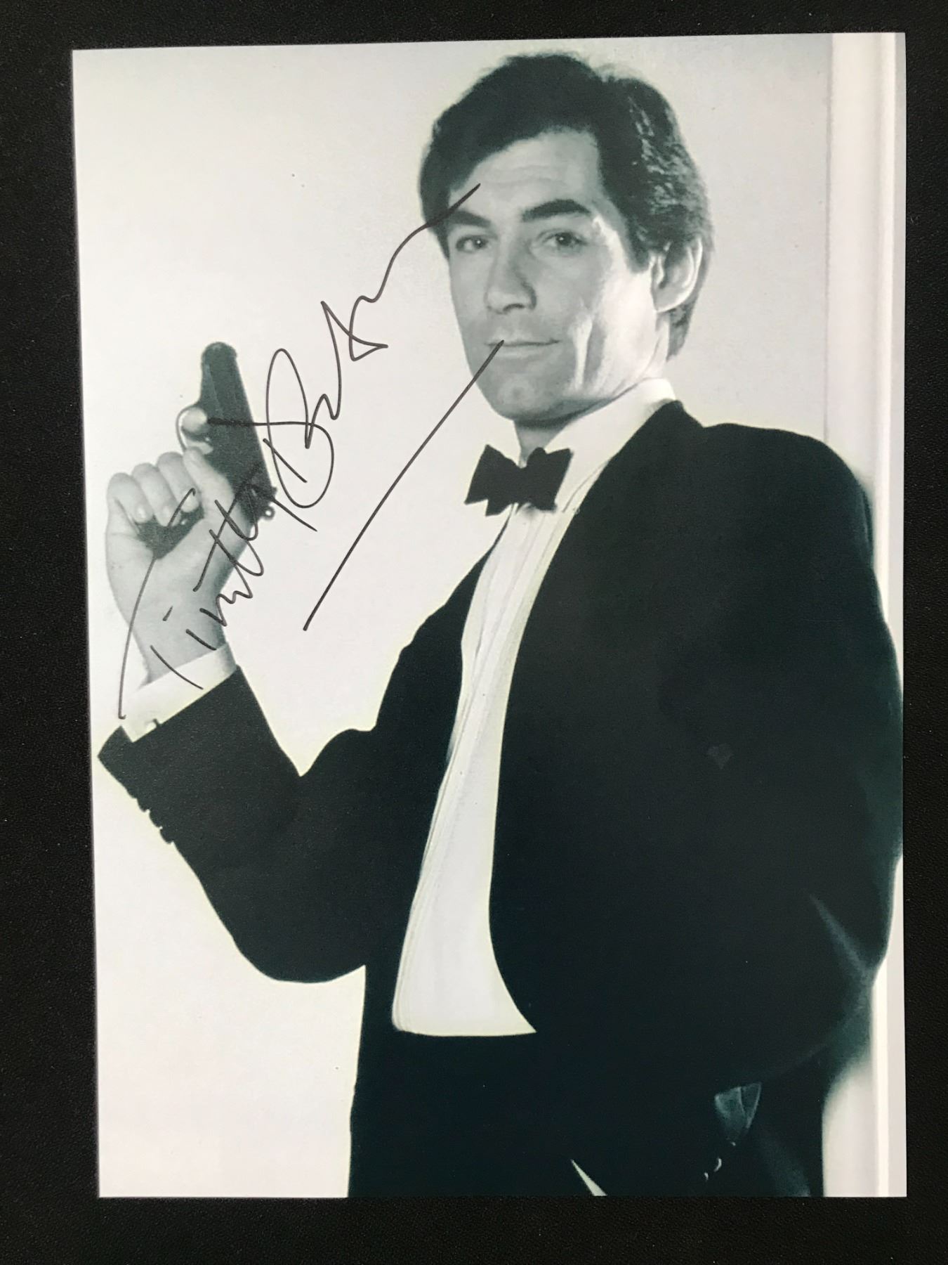 PHOTO SIGNÉE SIR Roger Moore + Barbara Bach Autographe 007 L'Espion qui PHOTO SIGNÉE SIR Roger Moore + Barbara Bach Autographe 007 L'Espion qui