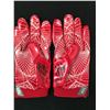 Image 2 : ARIZONA CARDINALS DUAL SIGNED GAME USED GLOVES