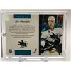 Image 2 : 2012 PANINI ELITE NO.24 JOE PAVELSKI 17/25 PATCH AUTOGRAPHED