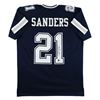 Image 1 : DEION SANDERS SIGNED DALLAS COWBOYS FOOTBALL JERSEY (BECKETT COA)