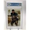 Image 1 : 2008-09 UPPER DECK NO.48 MIROSLAV SATAN SP AUTHENTIC 021/100 GCG GRADED 10