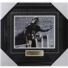 Image 1 : DAVID PROWSE SIGNED AND CUSTOM FRAMED 16 X  20 DISPLAY (FROZEN POND COA)