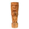 Image 2 : VINTAGE CARVED FIERCE TIKI FIGURE.