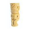 Image 2 : CERAMIC MARQUESAN ISLAND FIGURAL WALL POCKET - LIGHT.